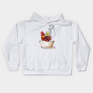 Rooster Cluckburn Kids Hoodie